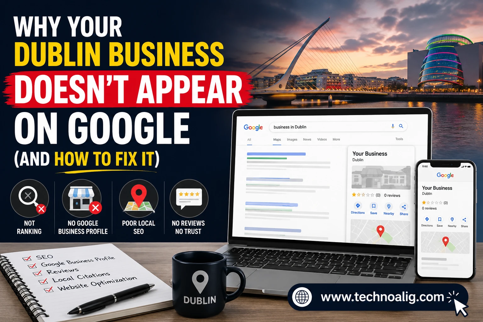 Why Your Dublin Business Doesn't Appear on Google (And How to Fix It)