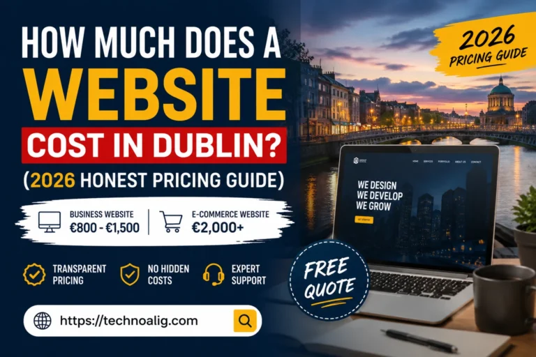 website development cost Ireland 2026