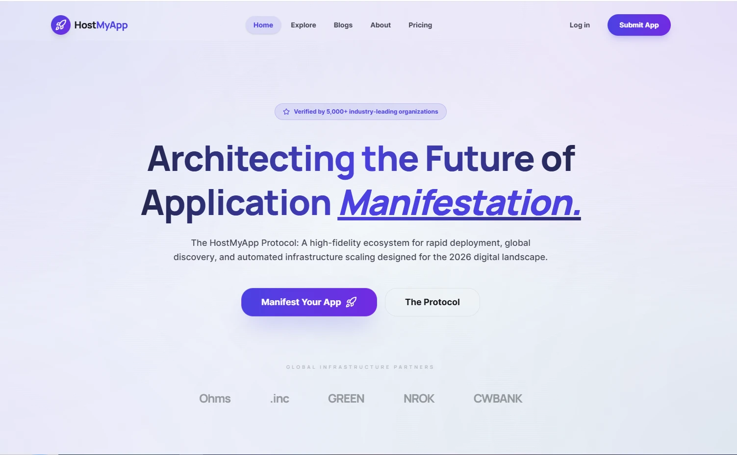HostMyApp website