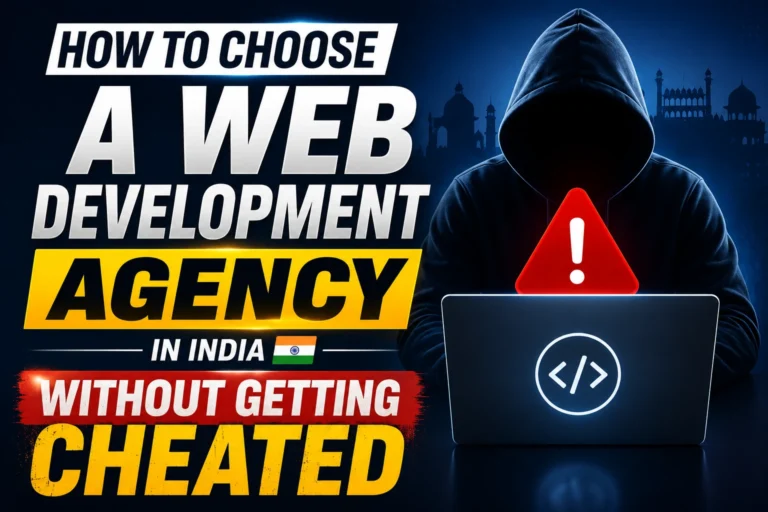 How to Choose a Web Development Agency in India (2026 Guide)