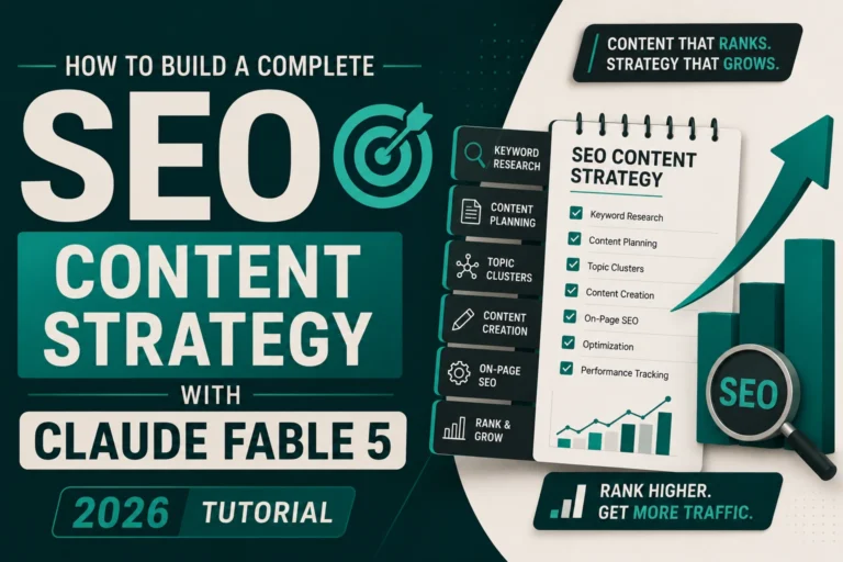 SEO CONTENT STRATEGY WITH CLAUDE FABLE