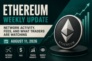 Ethereum Weekly Update: Network Activity, Fees, and What Traders Are Watching (August 11, 2026)