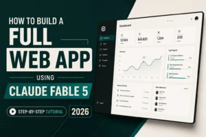 How to Build a Full Web App Using Claude Fable 5 in 2026 (Step-by-Step Tutorial)