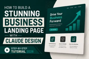 How to Build a Stunning Business Landing Page with Claude Design in 2026 (Step-by-Step Tutorial)