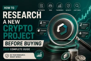 How to Research a New Crypto Project Before Buying (2026 Complete Guide)