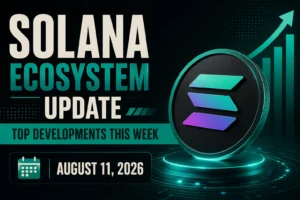 Solana Ecosystem Update: Top Developments This Week (August 11, 2026)