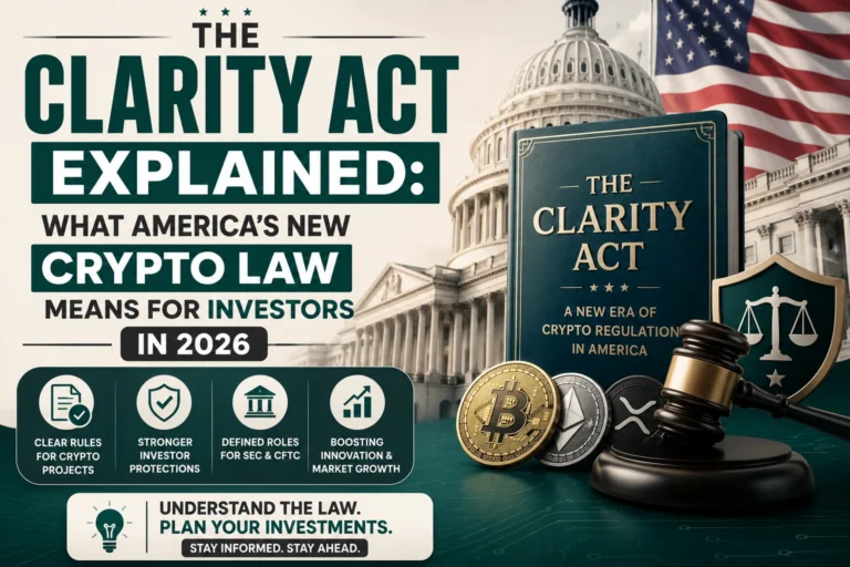 The CLARITY Act Explained: What America's New Crypto Law Means for Investors in 2026
