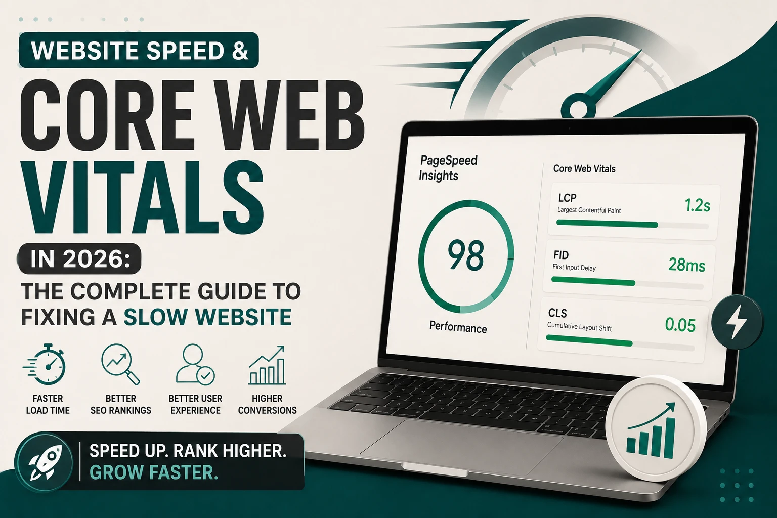 Website Speed & Core Web Vitals in 2026: The Complete Guide to Fixing a Slow Website