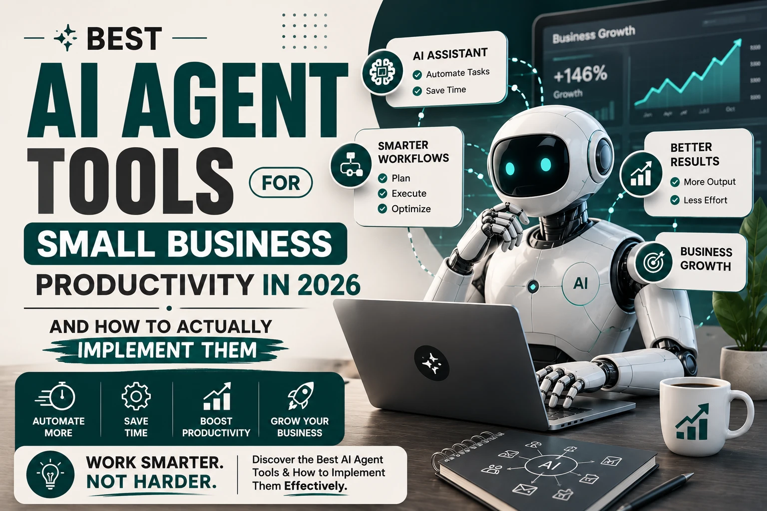 Best AI Agent Tools for Small Business Productivity in 2026 (And How to Actually Implement Them)