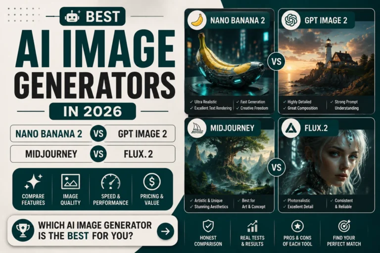 Best AI Image Generators in 2026: Nano Banana 2 vs GPT Image 2 vs Midjourney vs FLUX.2