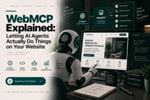 WebMCP Explained: Letting AI Agents Actually Do Things on Your Website
