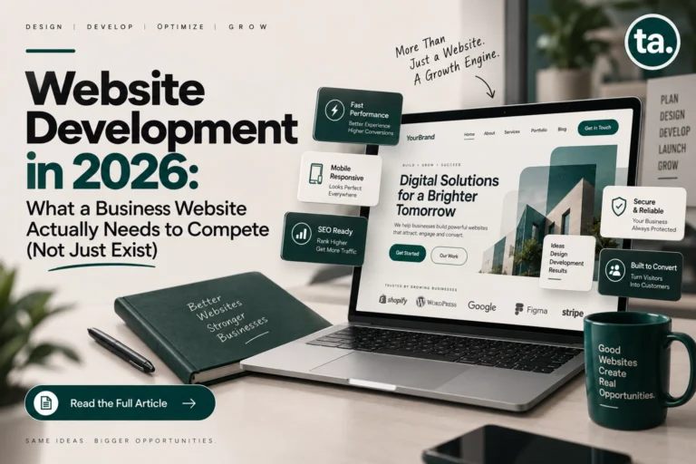 Website Development in 2026: What a Business Website Actually Needs to Compete (Not Just Exist)