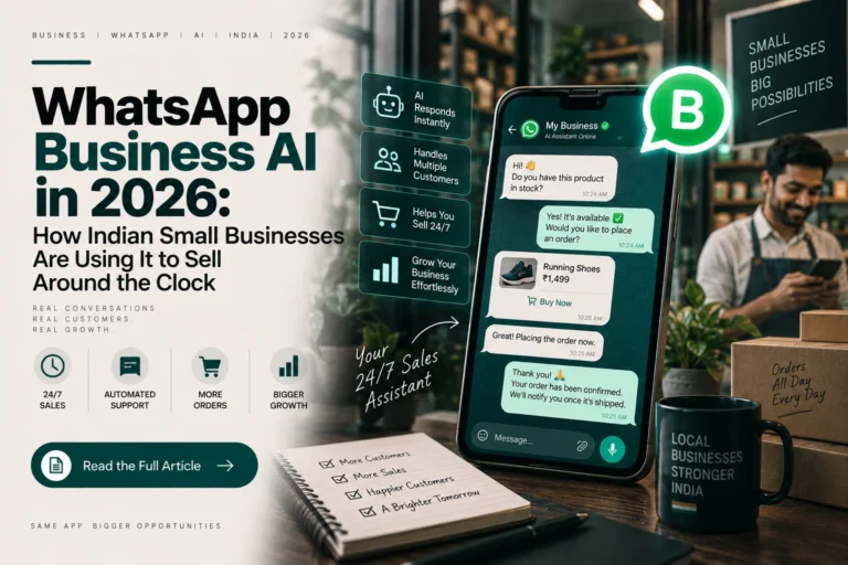 WhatsApp Business AI in 2026: How Indian Small Businesses Are Using It to Sell Around the Clock