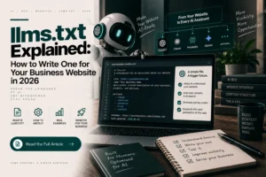 llms.txt Explained: How to Write One for Your Business Website in 2026